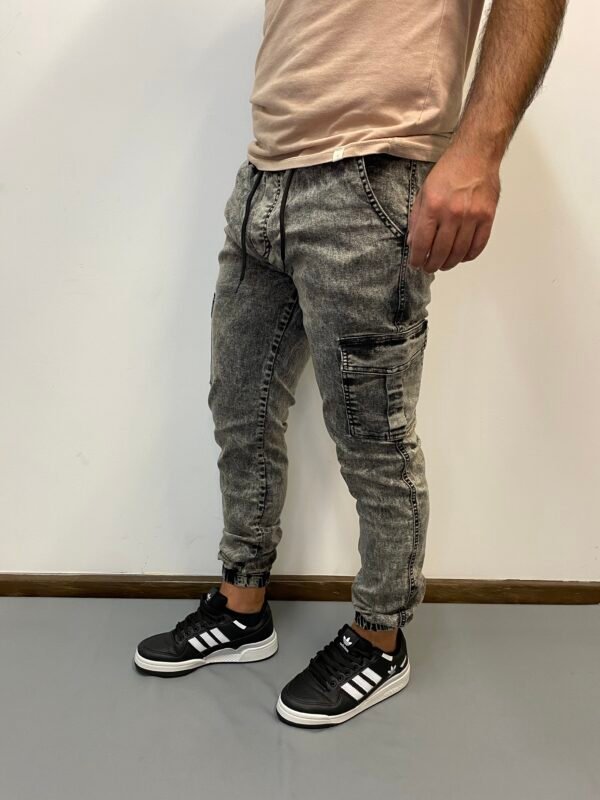 Joggers de Jeans Cargo para Ellos - Image 2