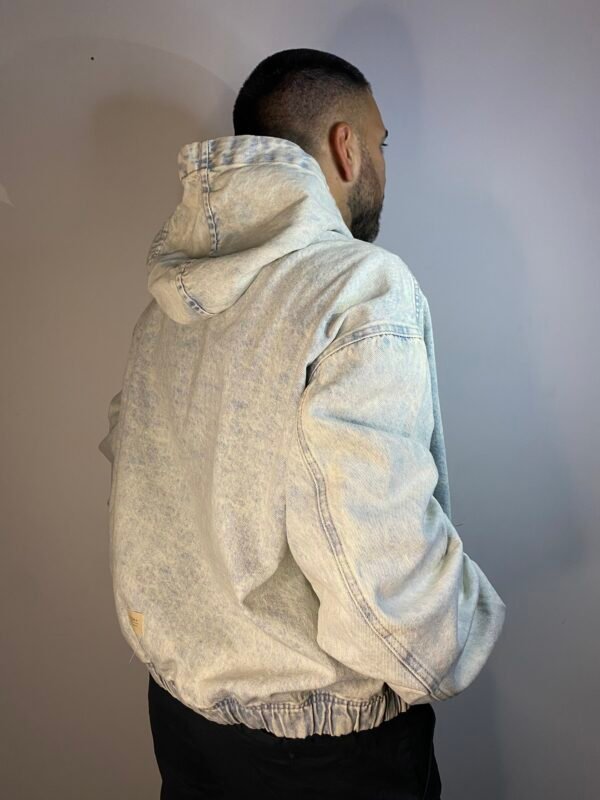 Buzo de Jeans Boxy Fit Hombre - Image 3