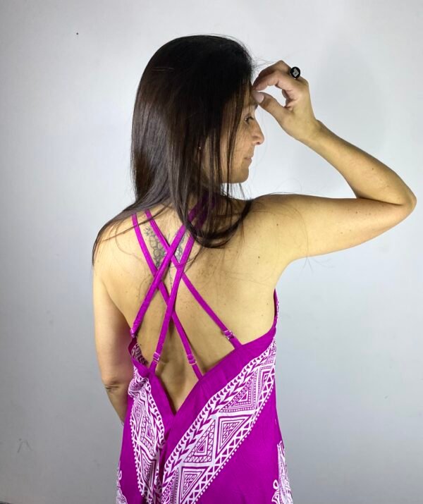 Vestido Estampado de Fibrana - Image 2