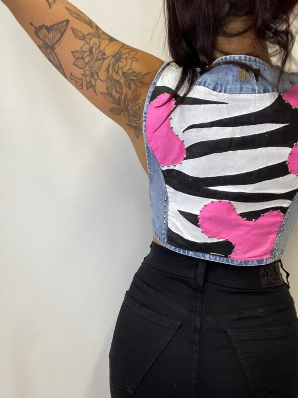 Chaleco customizado de Denim - Image 2