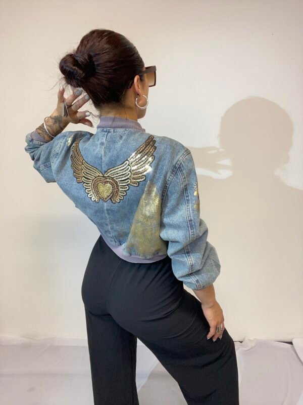 Campera Óxido Denim Personalizada: Estilo y Originalidad